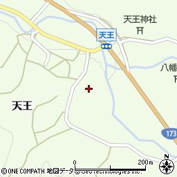 大阪府豊能郡能勢町天王373-2周辺の地図