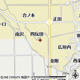 京都府亀岡市千歳町国分（四反田）周辺の地図