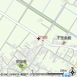 滋賀県草津市下笠町3266周辺の地図