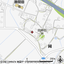 岡山県勝田郡勝央町岡297周辺の地図