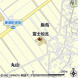 富士松北幼稚園周辺の地図