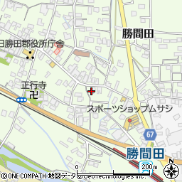 岡山県勝田郡勝央町勝間田750周辺の地図