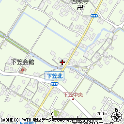 滋賀県草津市下笠町1134周辺の地図