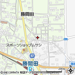 岡山県勝田郡勝央町勝間田81-3周辺の地図