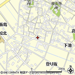 愛知県刈谷市東境町前田周辺の地図