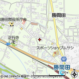 岡山県勝田郡勝央町勝間田751周辺の地図