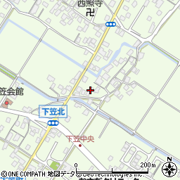 滋賀県草津市下笠町1142周辺の地図