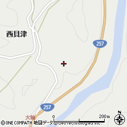 愛知県新城市愛郷（御堂ノ下）周辺の地図