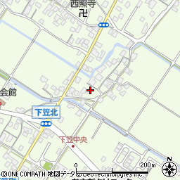滋賀県草津市下笠町1151周辺の地図