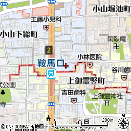 京都府京都市北区上御霊上江町242-2周辺の地図