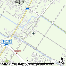 滋賀県草津市下笠町1157周辺の地図