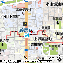 京都府京都市北区上御霊上江町239-1周辺の地図