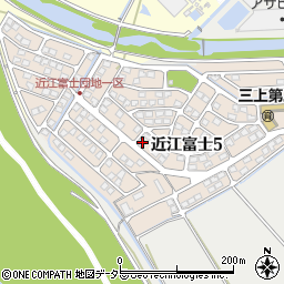 滋賀県野洲市近江富士5丁目9-10周辺の地図