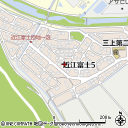 滋賀県野洲市近江富士5丁目9-16周辺の地図