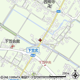 滋賀県草津市下笠町1136周辺の地図