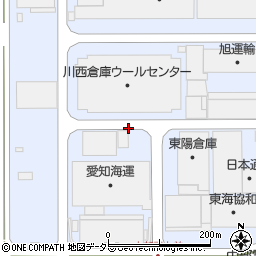 愛知県海部郡飛島村東浜周辺の地図