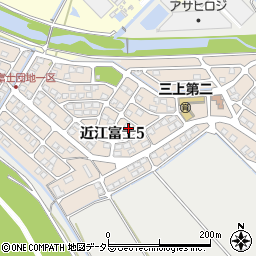 滋賀県野洲市近江富士5丁目4周辺の地図