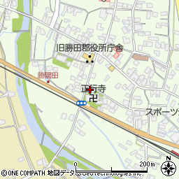 岡山県勝田郡勝央町勝間田696周辺の地図