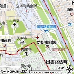 京都府京都市北区鞍馬口町周辺の地図