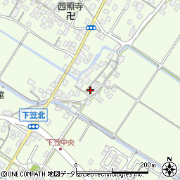 滋賀県草津市下笠町1155周辺の地図