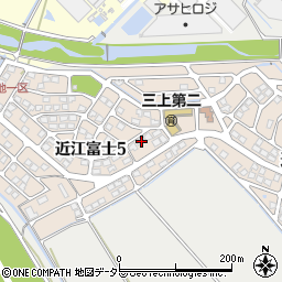 滋賀県野洲市近江富士5丁目2-12周辺の地図