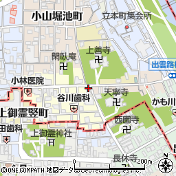 セブンイレブン京都鞍馬口通店周辺の地図