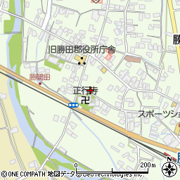 岡山県勝田郡勝央町勝間田695周辺の地図