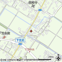 滋賀県草津市下笠町1143周辺の地図