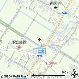 滋賀県草津市下笠町1339周辺の地図