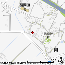岡山県勝田郡勝央町岡213周辺の地図