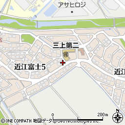 滋賀県野洲市近江富士5丁目2-19周辺の地図