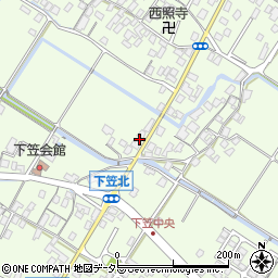滋賀県草津市下笠町1137周辺の地図