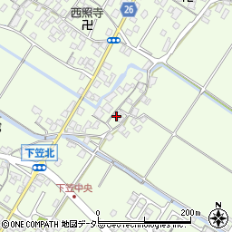 滋賀県草津市下笠町1156周辺の地図