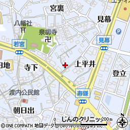 愛知県東海市荒尾町寺東15周辺の地図