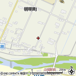 三重県四日市市朝明町278周辺の地図