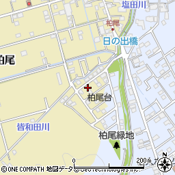 静岡県静岡市清水区柏尾850-19周辺の地図