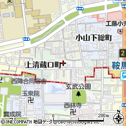 京都府京都市北区長乗西町187周辺の地図