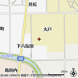 京都府亀岡市千歳町国分（下六反田）周辺の地図