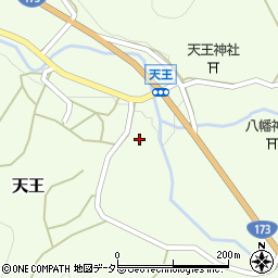 大阪府豊能郡能勢町天王368周辺の地図