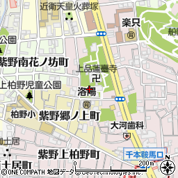 京都府京都市北区紫野十二坊町周辺の地図