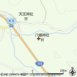 大阪府豊能郡能勢町天王158周辺の地図