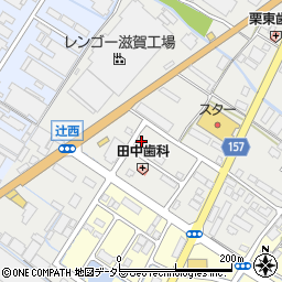 滋賀県栗東市辻671周辺の地図