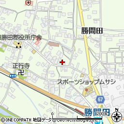 岡山県勝田郡勝央町勝間田169周辺の地図