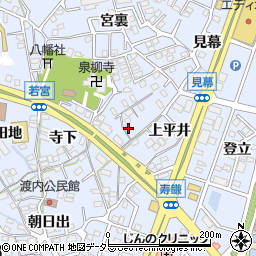 愛知県東海市荒尾町寺東15-3周辺の地図