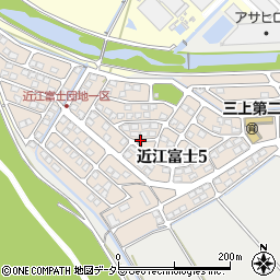 滋賀県野洲市近江富士5丁目11周辺の地図