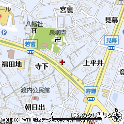 愛知県東海市荒尾町寺東19周辺の地図