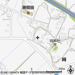 岡山県勝田郡勝央町岡217周辺の地図