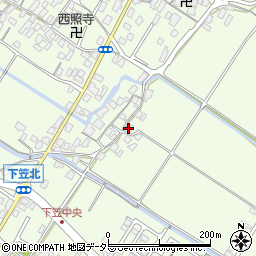 滋賀県草津市下笠町1158周辺の地図