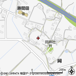 岡山県勝田郡勝央町岡210周辺の地図