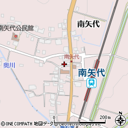 兵庫県丹波篠山市南矢代762周辺の地図